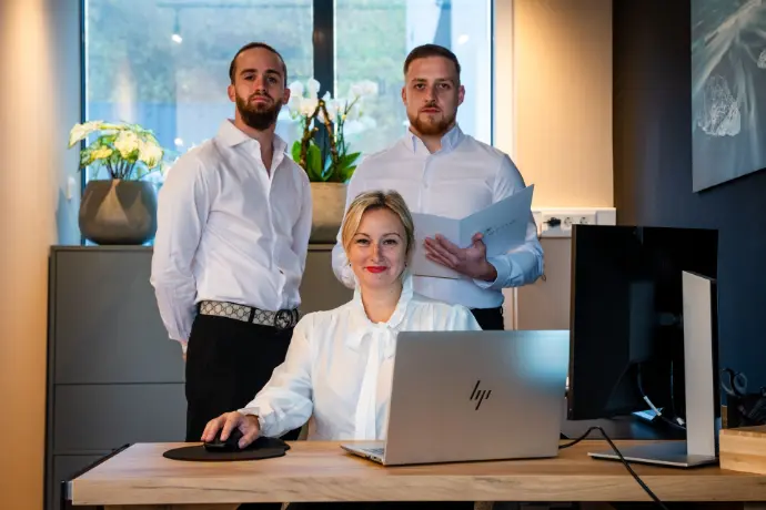 Équipe de Maison eTerna à Steinfort, engagée dans un accompagnement humain, discret et respectueux.